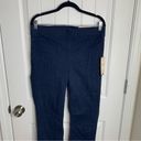 NYDJ  pull on slim high waisted bootcut dark wash langley jeans size 14 16 large Photo 1