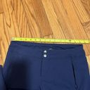 Kuhl  Navy Blue Nylon Outdoor Athletic Zipper Ankle Pockets Pants Size 6 Regular Photo 8