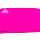 Good American  Womens 0 Swimwear Swim Bikini Top Hot Pink Strapless Bandeau NWT Photo 1