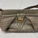 Brahmin  Women's Tote Bag, Medium - Beige Croc Embossed Handbag Photo 3