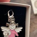 Little Guardian angel pendant Crystal enamel pink white Made in Germany new Photo 5