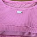 Rip Curl  Crop Ribbed Bikini Top (PINK) Photo 2