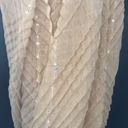 Nine West New  Golden Crinkly Scarf Wrap Very soft Photo 1