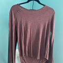 American Eagle Wine Soft Sexy Long Sleeve Tshirt Photo 0