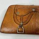 Justin Boots Justin | Vintage Western Saddle Leather Wallet Photo 1