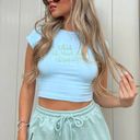 White Fox Crop Top Photo 0