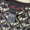 Torrid  Crochet Sleeveless Open Front Duster Cardigan Photo 3