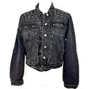 Cotton On  Studded Girlfriend Denim Jacket EUC Photo 8