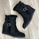 Unisa  unchester faux fur wedge boots size 7 Photo 0