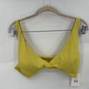 ANDIE  Bikini Top Women XL Yellow The Belmar Top Beach Resortwear Swim NEW Photo 1