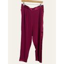 Bordeaux Fleur Du Mal  High Waist Dressy Tuxedo Pants Size 4 Photo 2