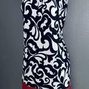 Sweet Storm Paisley Print Classic Black & White Womens Evening Dress Size Large Photo 2