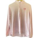 Peter Millar  Women's Quarter Zip Golf Country Club Quarter Zip Pink Size XL Photo 0