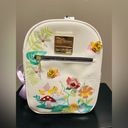 Her Universe Disney Alice in Wonderland Floral Gingham Mini Backpack Photo 1