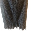 Rebecca Taylor  Silk Wool Blend Puff Sleeve Sz. 12 Leopard Print Career Dress NWT Photo 7