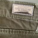 Juicy Couture  Women’s Size 10 Green Skinny Velour Jeans Pants Stretch Skinny Photo 6