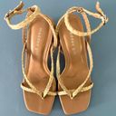 Madden Girl Marrvel Strappy Thong City Raffia Heel Sandals Photo 6