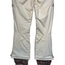 Burton Women's  White Snowboard Skiing Gear Dryride Cargo FLY Pants Size Med EUC Photo 6