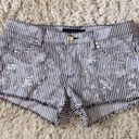 Juicy Couture NWOT  Embellished Denim Shorts Photo 4