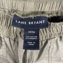 Lane Bryant  Green Pull On Elastic Waist Cropped Jogger Casual Pants Photo 2