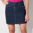 Apt. 9  NWT Tummy Control Stretch Denim Skirt. Size 10. Photo 0