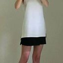 Theory Parieom Admiral Crepe Tunic Tank Top Size P White Retail $235 Photo 0