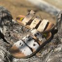 Maui Island Cowhide Sandals Photo 2