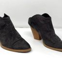 DV DOLCE VITA Gray Brown Faux Suede Mule Bootie Size 8 Photo 1