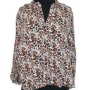 Abound NWT  Floral Balloon Sleeve Oversized Blouse Photo 0