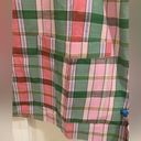 Pacific&Co The J. Peterman . Red & Green Plaid Cotton Short Sleeve Button Down Size Large Photo 4