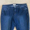 Lane Bryant  high rise ultimate stretch skinny blue jeans in size 20R Photo 1