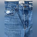 frame denim Jeans - Le Original high-rise sz 27 straight leg distressed med wash Photo 4