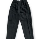 Ralph Lauren Lauren  black wool high-waisted pants Photo 2