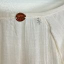 Free People Tamasi Ruffle Tunic in Ivory Size Small Photo 8