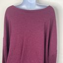 Woman Within  Waffle Knit Thermal Shirt Long Sleeve Purple size 2X Photo 4