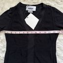 ZARA x Narciso Rodriguez Bodysuit Top Stitched Long Sleeve Black XS NWT New Photo 10