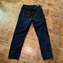 American Eagle  black Mom straight size 2 high waist jeans Photo 2