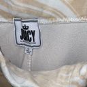 Juicy Couture White Tan Swirl Sweatpants Size large Micro Sherpa Lined Warm Photo 7