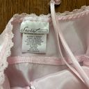 Secret Treasures  Vintage baby pink lace and embroidered silky chemise slip dress Photo 6