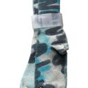 Collina Strada NIP Women’s Organic Cotton Crossed Black Loopy Socks Green Photo 2