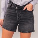 Abercrombie & Fitch Abercrombie black denim shorts Photo 0