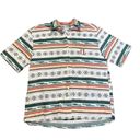 Cabin creek Vintage 90s  Southwest western Aztec festival button down medium Photo 0