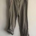 Cynthia Rowley  Womens Linen Pants Size 10 Photo 0