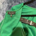 Trixxi Green Long sleeve Cutout Dress Photo 4