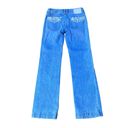 White House | Black Market  Blanc Jeans Rhinestone Straight Light Wash Sixe 6 Photo 2