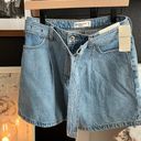 Abercrombie & Fitch Denim High Rise Loose Shorts Photo 3