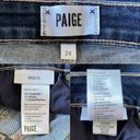 Paige  Blue Enchant Brigitte Boyfriend Fit Denim Jeans 24 Photo 4