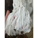 BCBGMAXAZRIA  Crochet White Womens Vest Open Front Shawl Cardighan NWT M Photo 7