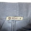 XCVI  Pants Womens Size XL Saoirse Crop Stretch Poplin Pockets Pull On Gray Grey Photo 6