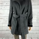 RALPH LAUREN Belted Wool Blend Coat 14 Gray Photo 7